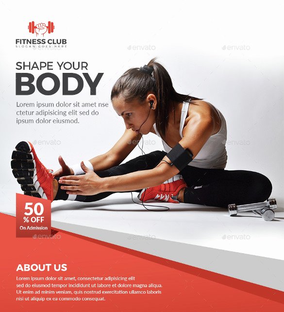 Fitness Flyer Template Free Beautiful Fitness Flyer Template – 32 Free Psd format Download