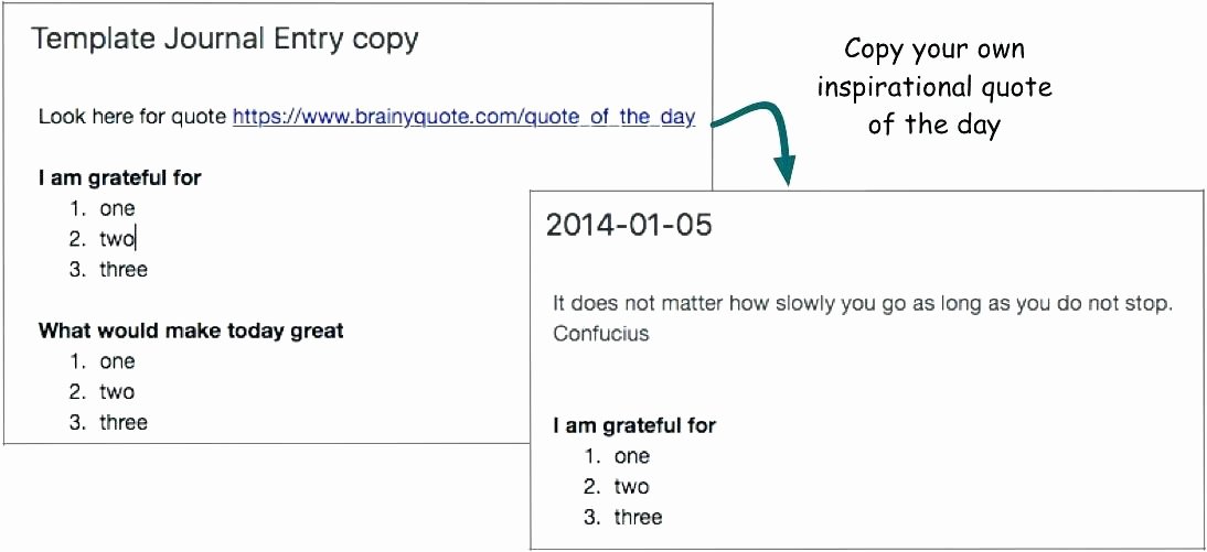 Five Minute Journal Template Luxury Gratitude Journal Template Printable