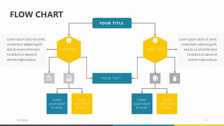 Flow Chart Ppt Template Beautiful Animated Flow Chart Diagram Powerpoint Template