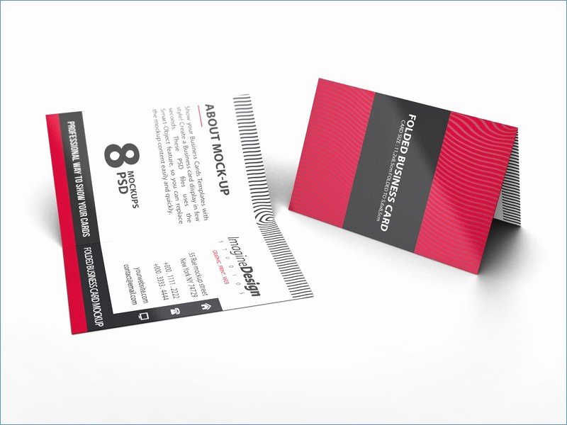 Folding Business Card Template Beautiful Folded Business Cards Tri Fold Business Card Template