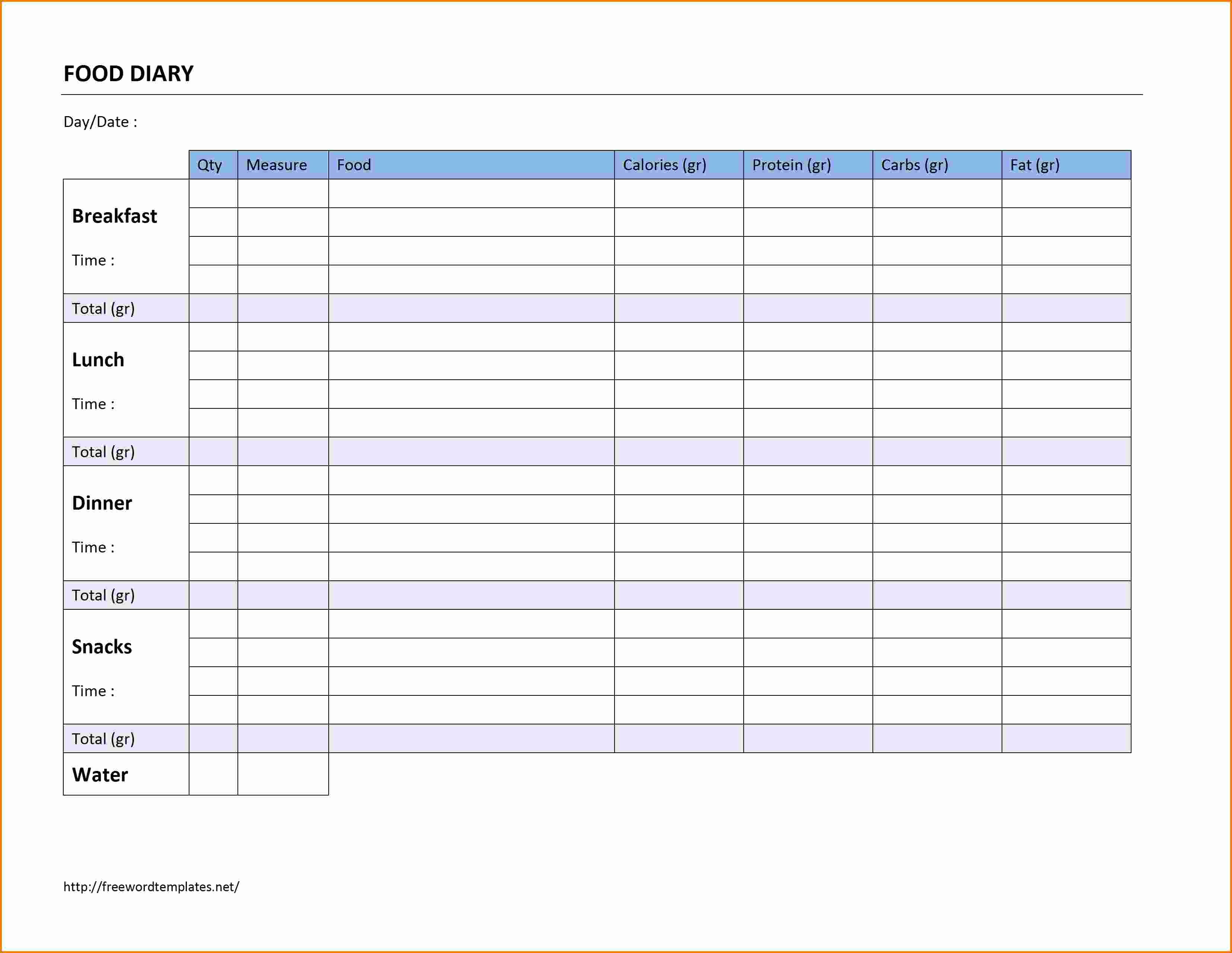 Food order form Template Unique 7 Food order form Template Word