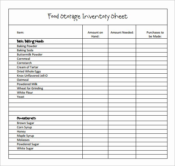 Food Production Sheet Template Elegant Food Inventory Management Sheet Template Sample Vatansun