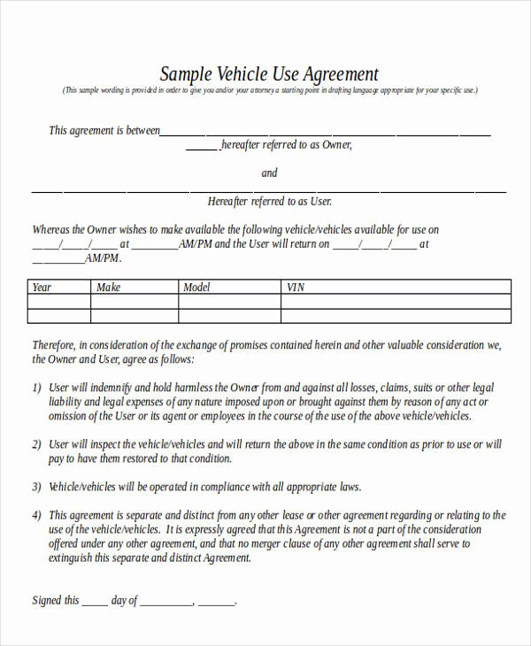 Food Truck Contract Template Unique 11 Truck Lease Agreement Samples