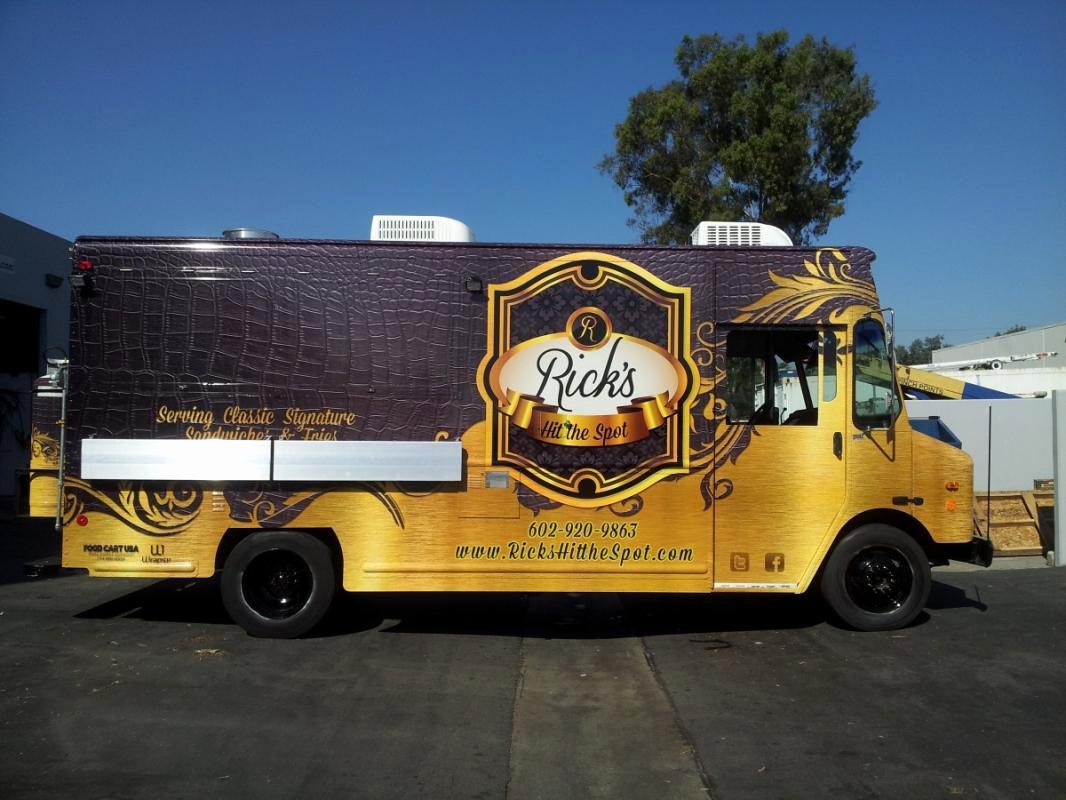 Food Truck Design Template Lovely Vehicle Wrap Design Templates