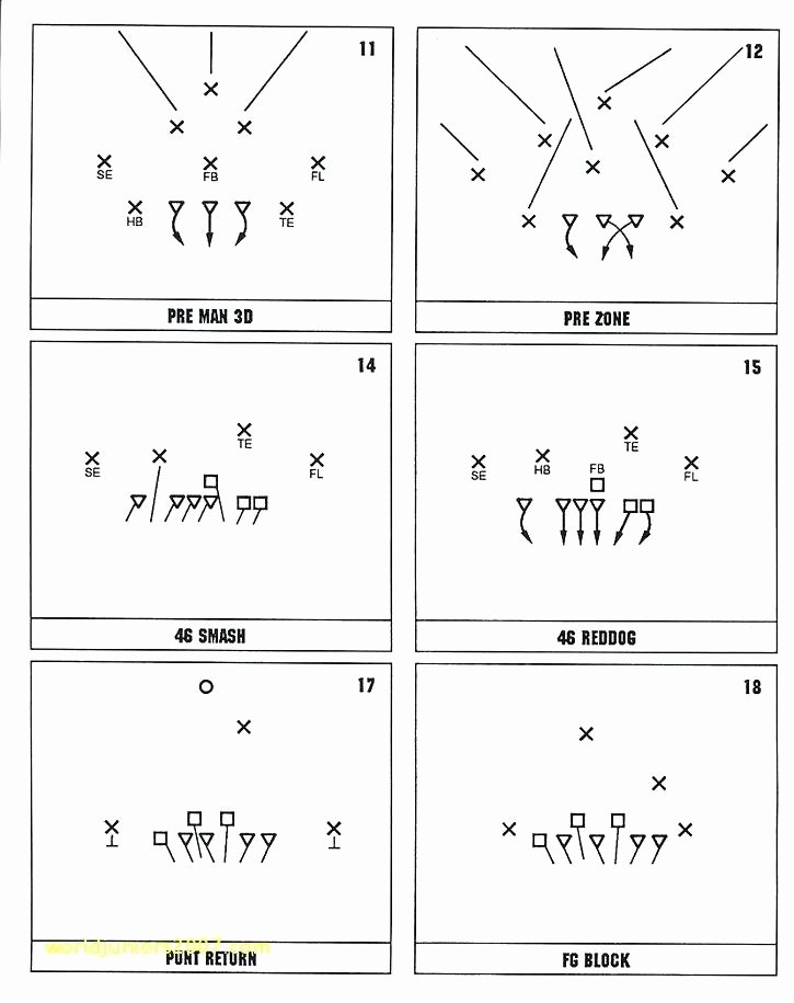 Football Offensive formations Template Unique Call Sheet Template Excel Phone Log Templates Football