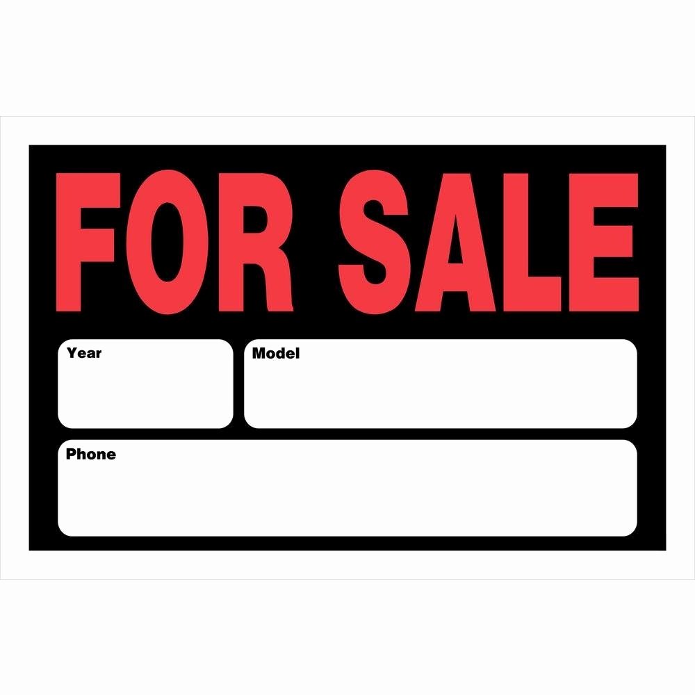 For Sale Sign Template Fresh for Sale Sign Template