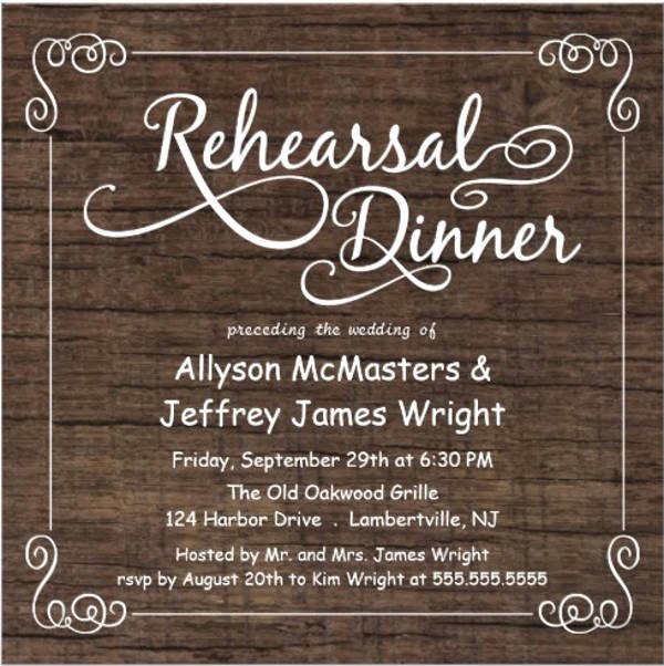 Formal Dinner Invitation Template New 9 formal Party Invitations Designs Templates