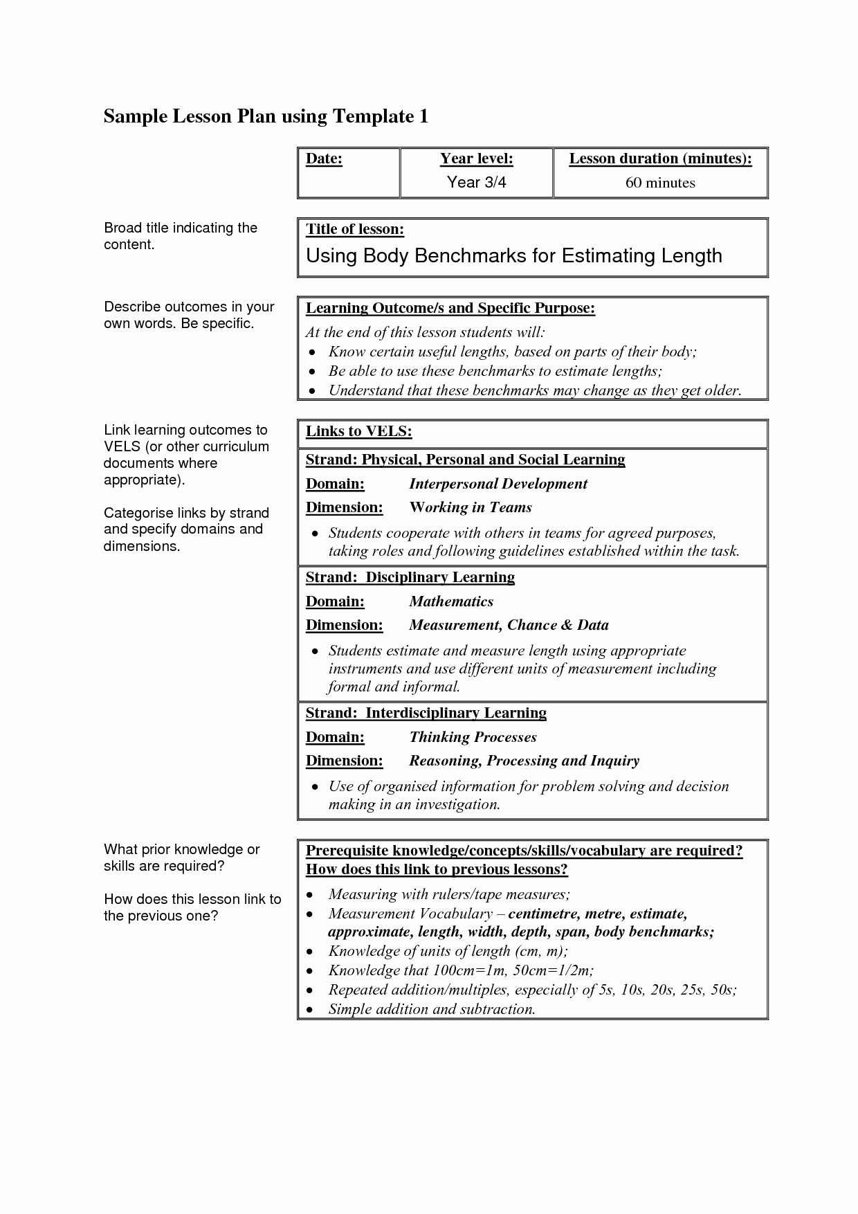 Formal Lesson Plan Template Awesome Sample Lesson Plan format Wow Image Results