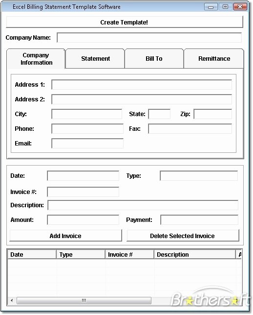 Free Billing Statement Template New Free Blank Nail Employment Application forms