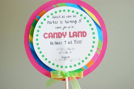 Free Candyland Invitation Template Fresh Candyland Lollipops and Invitation Templates On Pinterest