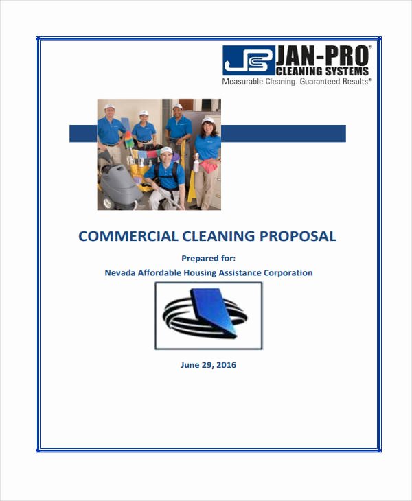 Free Cleaning Proposal Template Luxury Cleaning Service Proposal Templates 8 Free Word Pdf