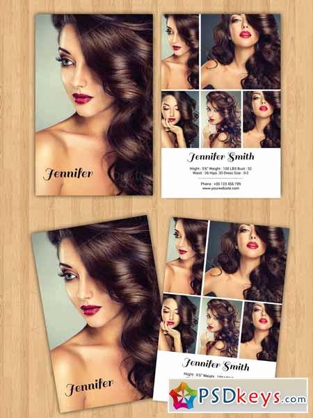 Free Comp Card Template Beautiful Modeling P Card Template V232 Free Download