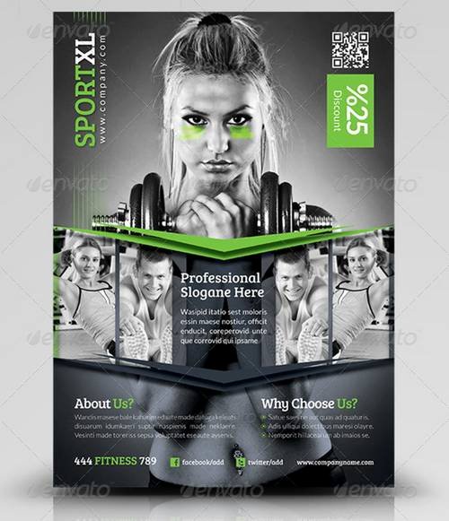 Free Fitness Flyer Template Beautiful 100 Awesome Flier or Flyer Templates Xdesigns