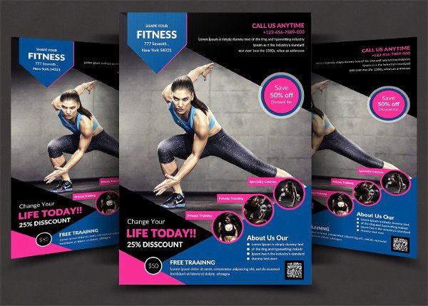 Free Fitness Flyer Template Unique 23 Fitness Flyer Templates Free &amp; Premium Download