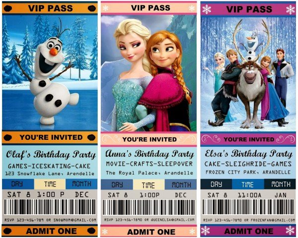 Free Frozen Invite Template New 30 Frozen Birthday Party Ideas Let It Go and Have Fun