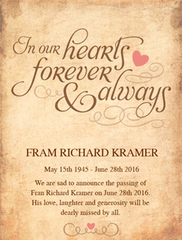 Free Funeral Announcement Template Lovely 28 Funeral Invitation Templates Psd Ai