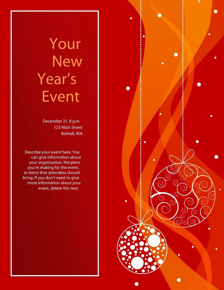 Free Holiday Flyer Template Fresh 41 Amazing Free Flyer Templates [event Party Business