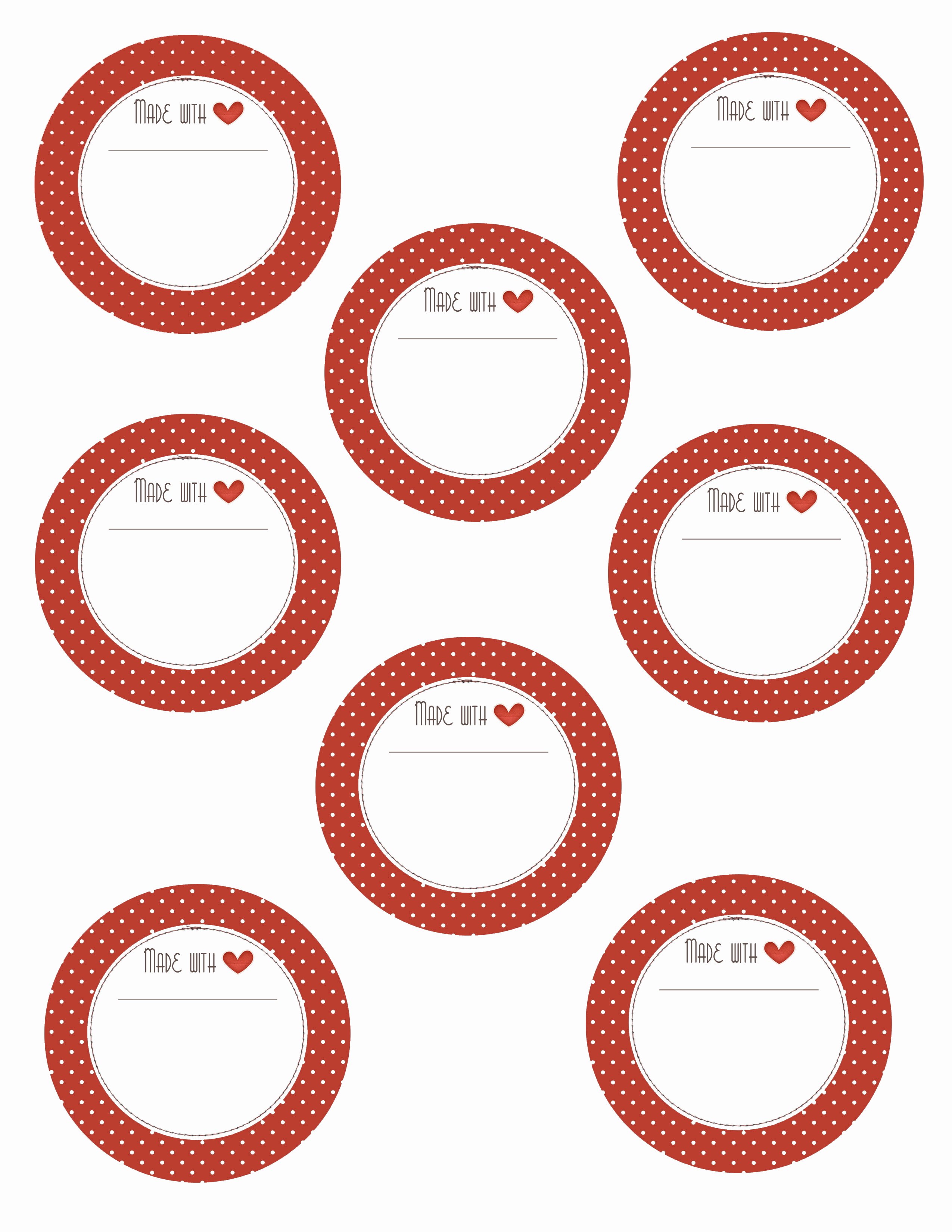 Free Jar Label Template Lovely Printable Canning Jar Label Over the Big Moon