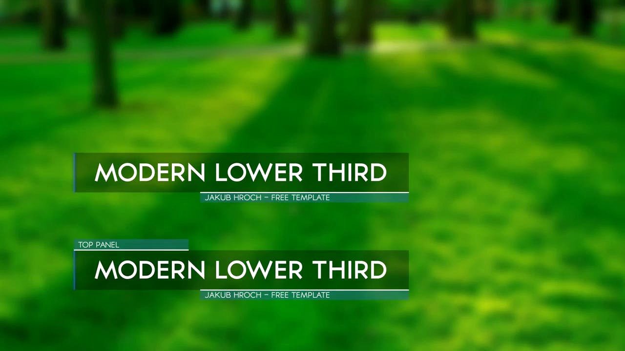 Free Lower Thirds Template Best Of Download 8 Free Lower Thirds Templates and Projects