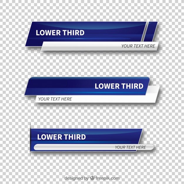 Free Lower Thirds Template Inspirational Lower Third Vectors S and Psd Files