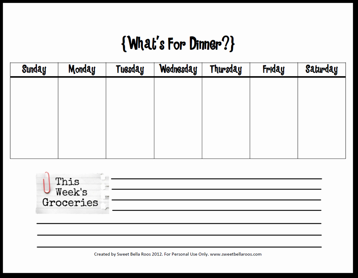 Free Meal Planner Template Unique 301 Moved Permanently