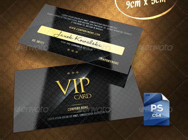 Free Membership Card Template Fresh 23 Famous Vip Card Templates Free &amp; Premium Download