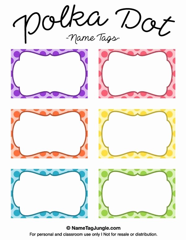 Free Name Tag Template Best Of Free Printable Blank Name Tags Printable 360 Degree