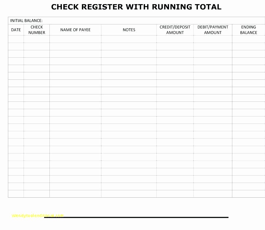 Free Printable Checks Template Best Of Free Checkbook Register Ledger Blank Check Printable