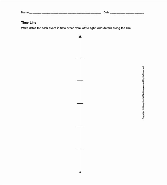 Free Printable Timeline Template Best Of Blank Template – 24 Free Word Excel Pdf Psd Eps