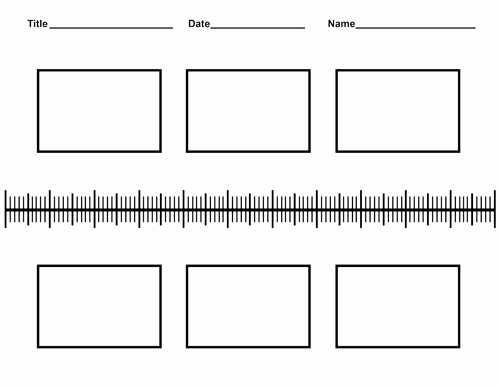 Free Printable Timeline Template Elegant Free Blank History Timeline Templates for Kids and Students