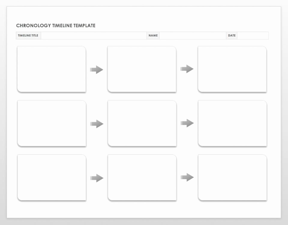 Free Printable Timeline Template New Free Blank Timeline Templates