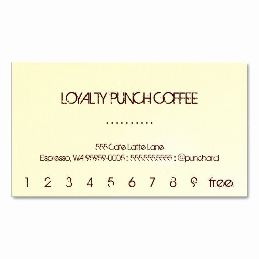 Free Punch Card Template Lovely Best S Of Punch Card Template Word Free Printable