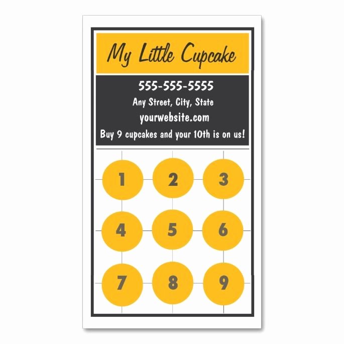 Free Punch Cards Template Fresh 1570 Best Customer Loyalty Card Templates Images On