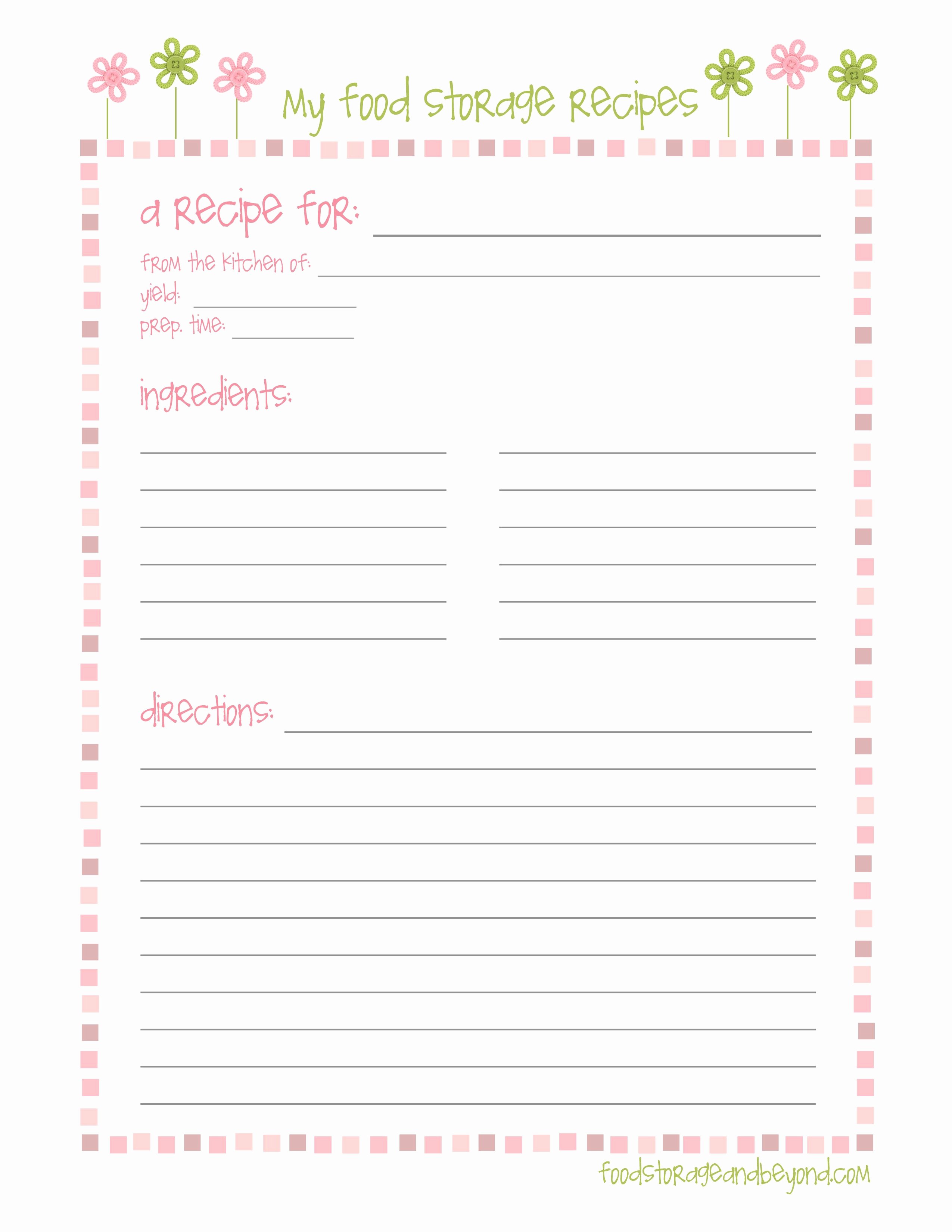Free Recipe Book Template New Printable Recipe Pages Coloring Pages for Adults
