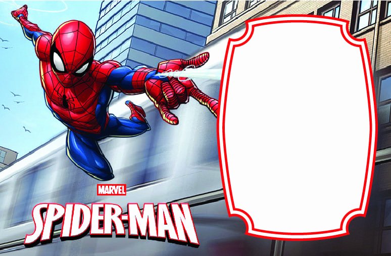 Free Spiderman Invitation Template Lovely Spiderman Invitation Template
