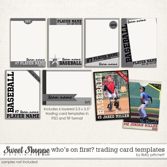 Free Trading Card Template New Best S Of Baseball Trading Card Template Printable