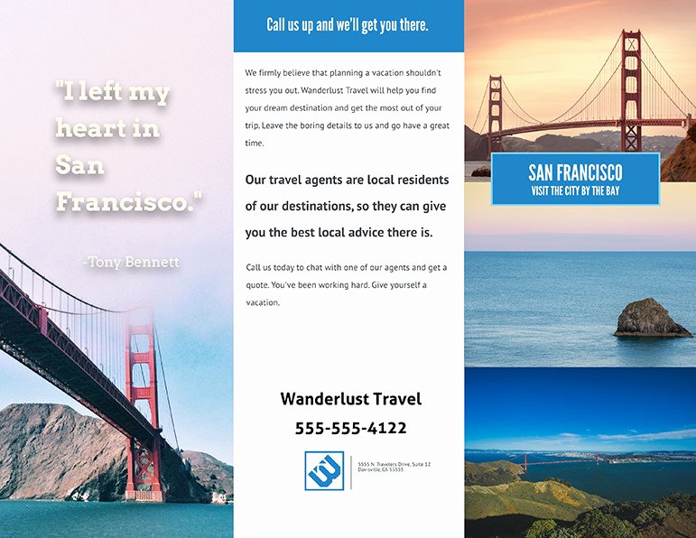 Free Travel Brochure Template New How to Make An Awesome Travel Brochure [with Free Templates]