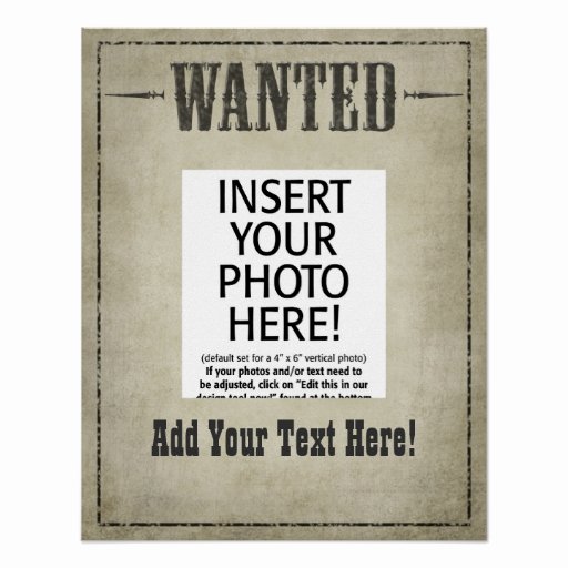 Free Wanted Poster Template Beautiful Wanted Poster Template