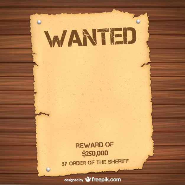 Free Wanted Poster Template Inspirational Wanted Poster Template Vector