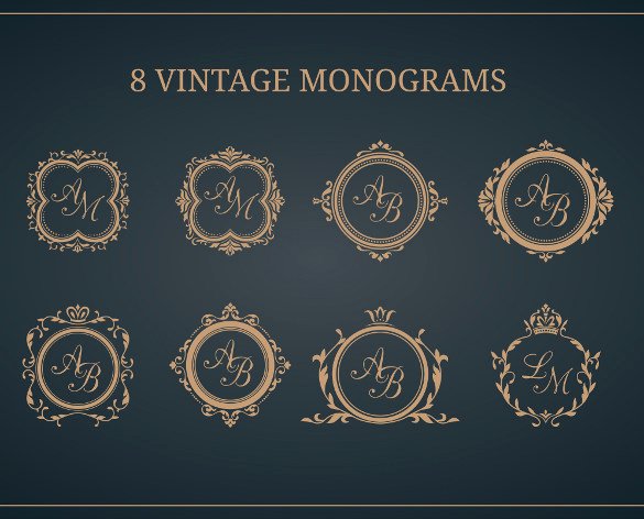 Free Wedding Monogram Template Best Of Wedding Logo Template – 28 Free Sample Example format