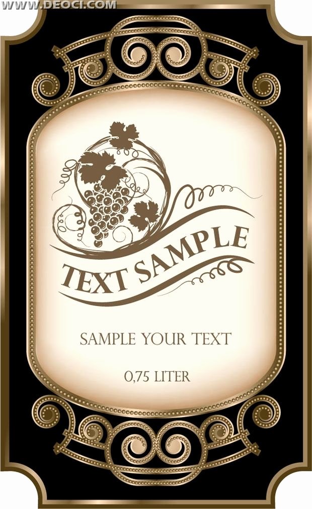 Free Wine Label Template New Wine Bottle Label Template Free Google Search