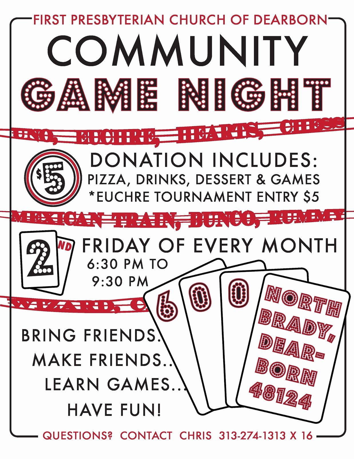 Game Night Flyer Template Best Of Euchrefun Free Euchre Score Cards &amp; Rotations Euchre