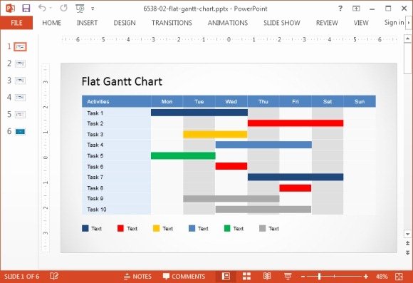 Gantt Chart Powerpoint Template Lovely Animated Gantt Chart Powerpoint Templates