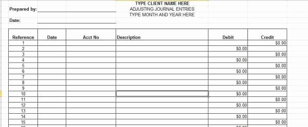 General Journal Template Excel Luxury 5 General Journal Templates formats Examples In Word Excel
