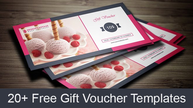 Gift Card Template Psd Elegant 22 Best Free Gift Voucher Templates In Psd