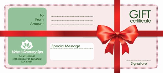 Gift Certificate Template Psd Lovely Free Holiday Gift Certificate Templates In Psd and Ai On