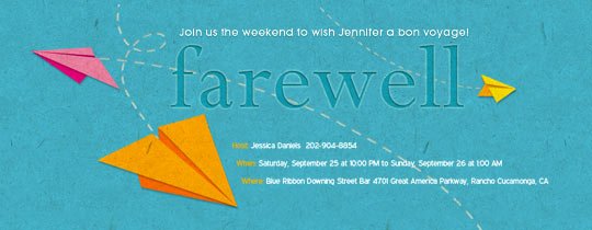 Going Away Invitation Template Awesome Free Retirement and Farewell Party Invitations