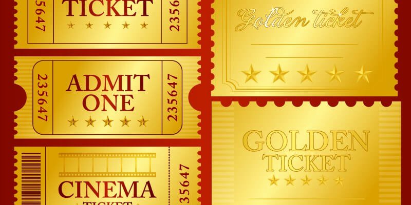 Golden Ticket Template Editable Stcharleschill Template