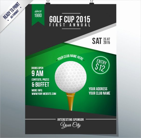 Golf Flyer Template Free Lovely 41 Free Flyer Templates Psd Eps Vector format Download