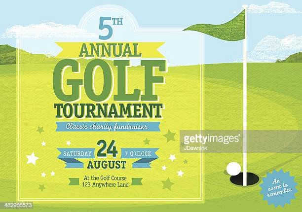 Golf Invitation Template Free Fresh Putting Green Stock Illustrations and Cartoons